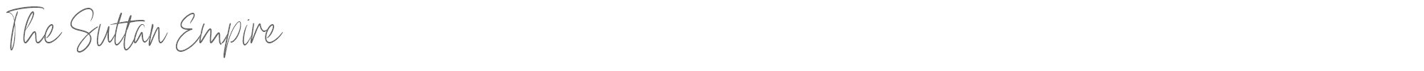 The Sultan Empire The Sultan Empire .ttf font preview